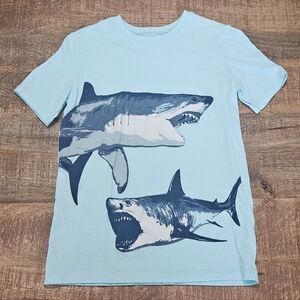 Boys Carter's Shark T-shirt Sz 14